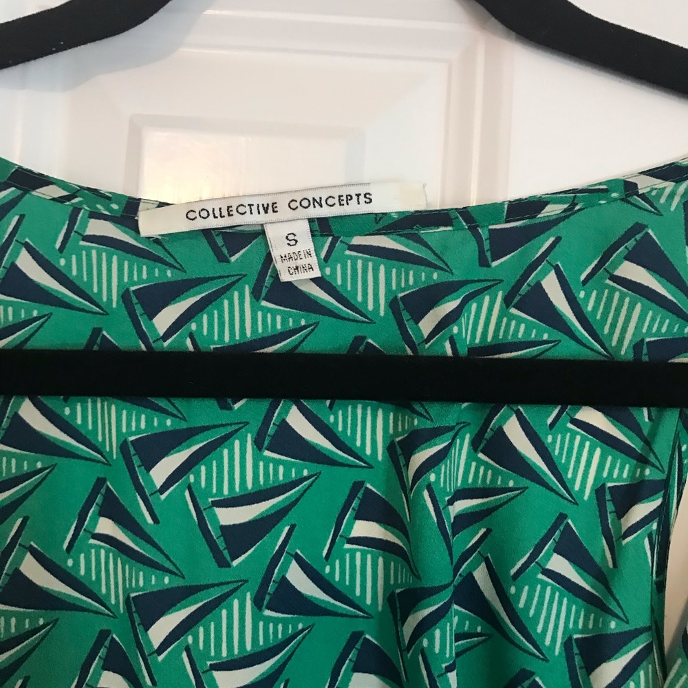 Green patten collective concepts dress